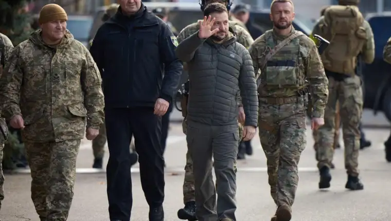 volodimir Zelenskij Herson