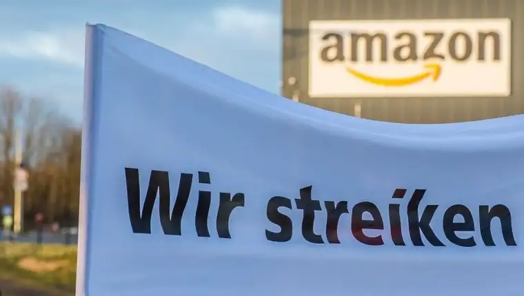 amazon strajk
