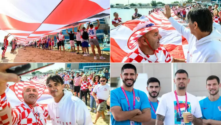 hrvatski navijaci doha