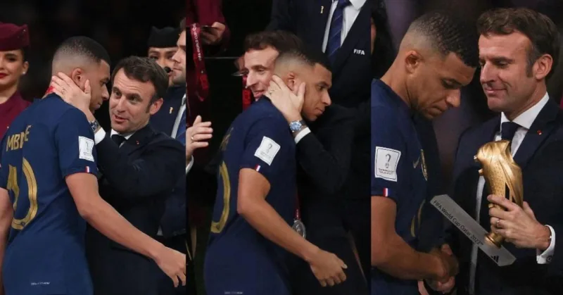macron i mbappe