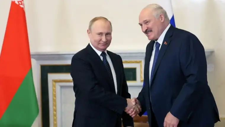 putin i lukasenko
