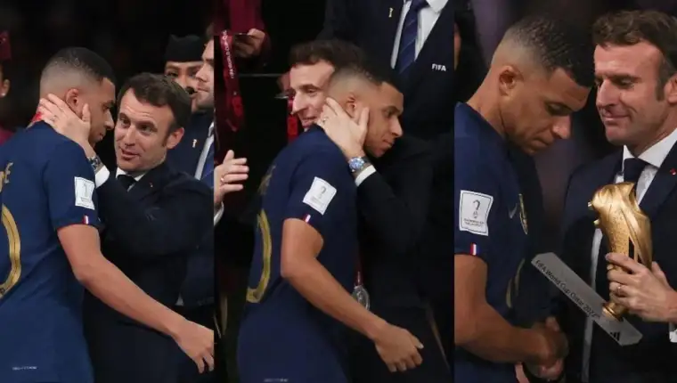 macron i mbappe