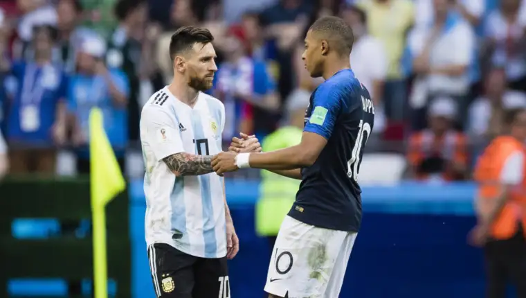 messi mbappe
