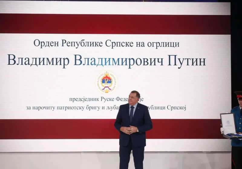 dodik odlikovanja putin