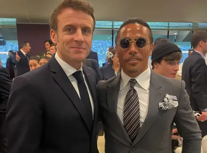 salt bae macron