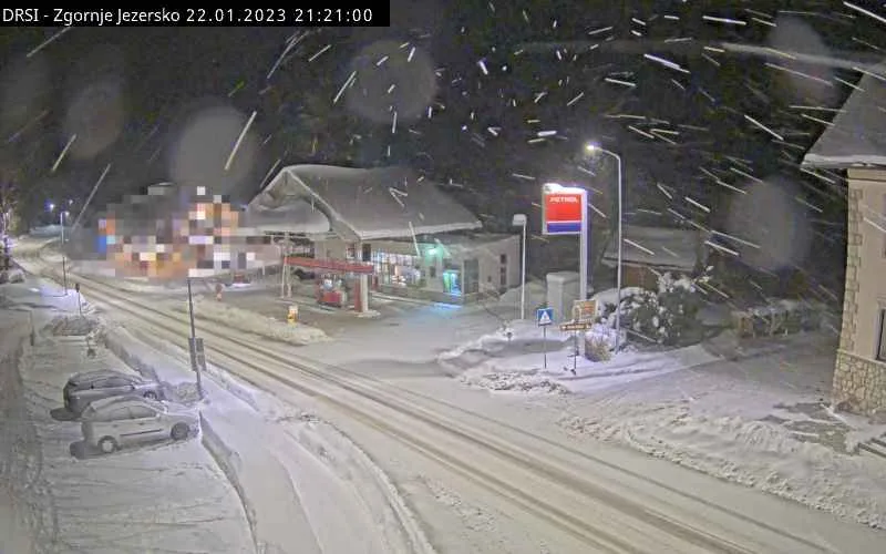 snijeg slovenija