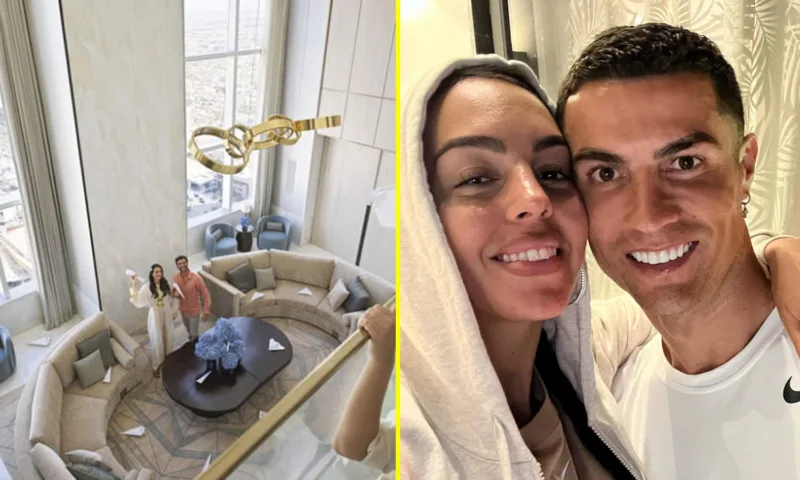 ronaldo georgina saudija