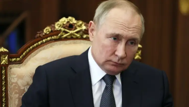 Russian President Vladimir Putin meets with Russian Constitutional Court Chairman Valery Zorkin