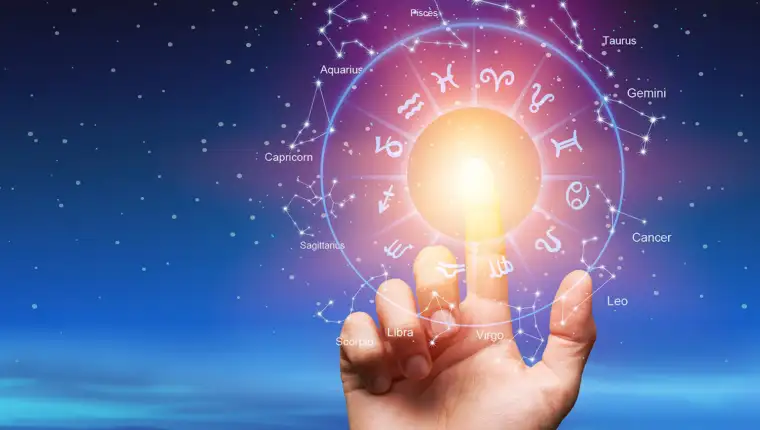 Astrological,Zodiac,Signs,Inside,Of,Horoscope,Circle,With,Human,Hand