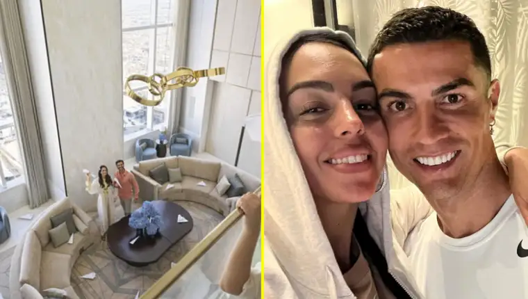 ronaldo georgina saudija