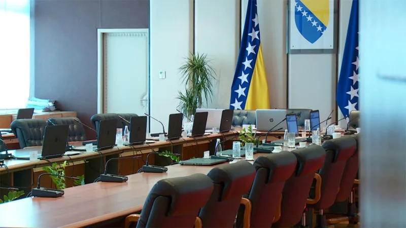 Savjet ministara BiH prazna sala