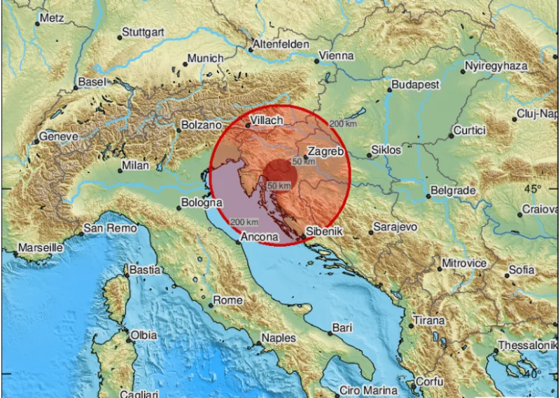 potres hrvatska