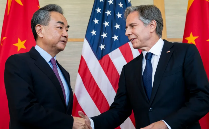wang yi i antony blinken