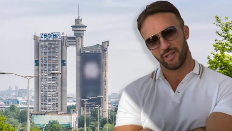 Belgrade,,Serbia,-,04.28.2016,Traffic,Jam,In,Belgrade,,Genex,Tower