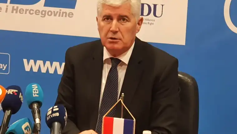 Čović i hrvatski ministar gospodarstva Davor Filipović