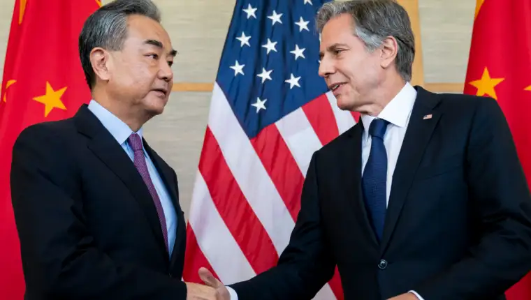wang yi i antony blinken