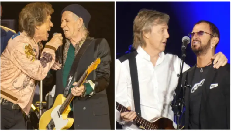 rolin stones beatlesi
