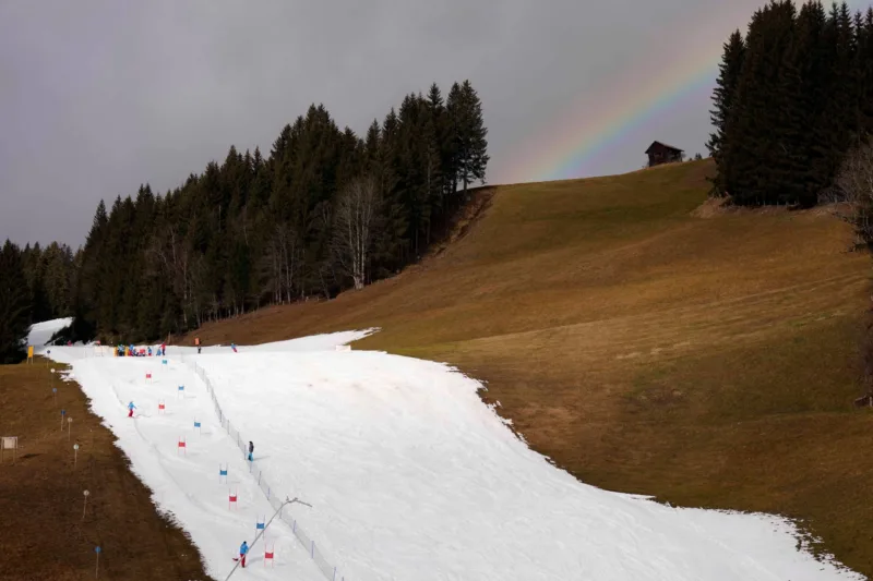 evropa skijanje bez snijega