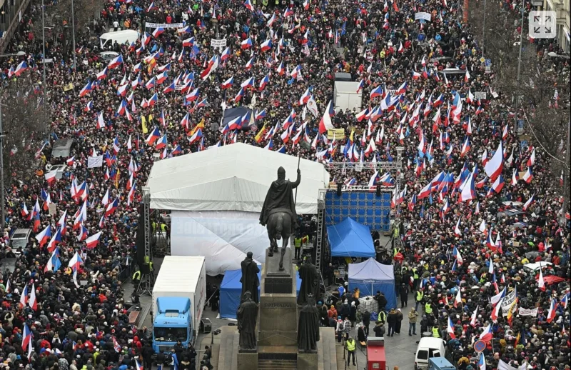 prag protesti