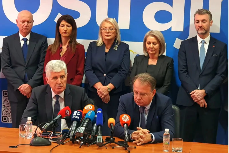 HDZ BiH i 'Osmorka' dogovorili resore u novoj federalnoj vladi