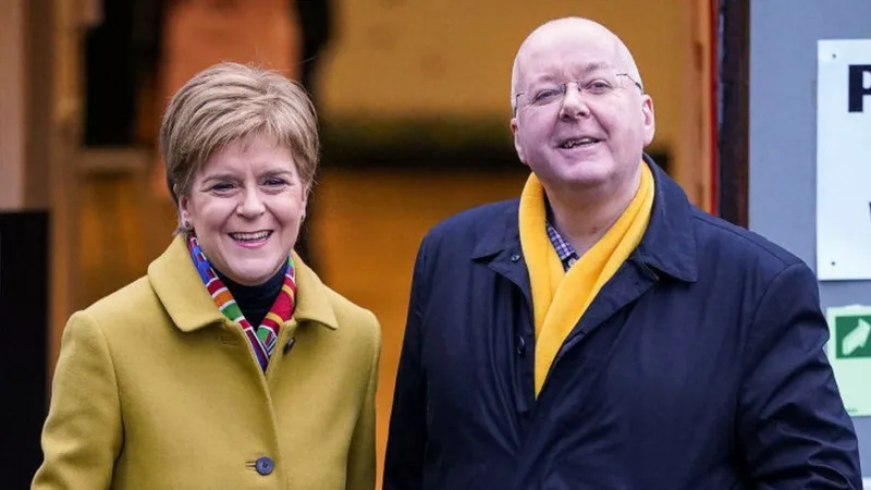 Nicola Sturgeon Peter Murrell