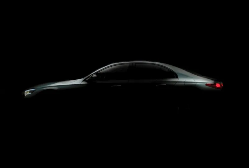 mercedes e klasa silueta