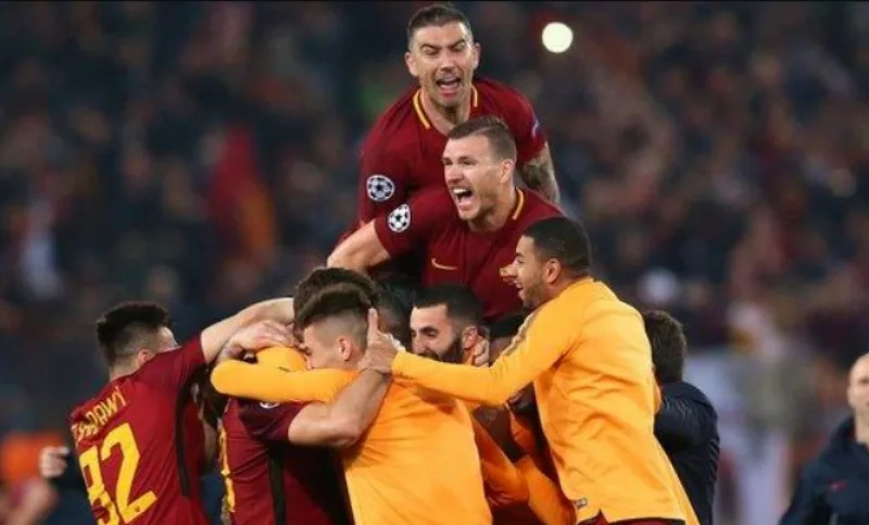 dzeko roma barca 4