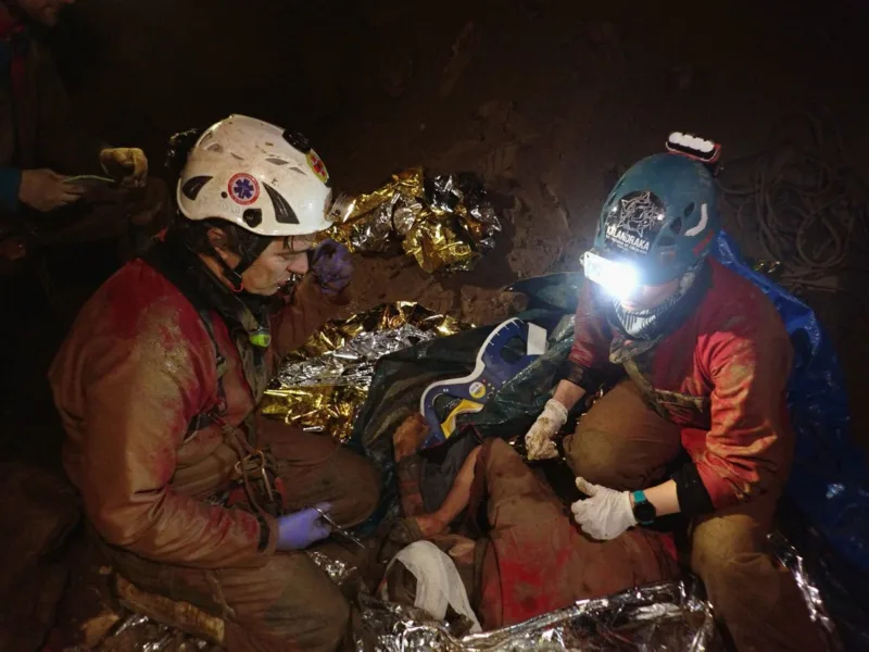 speleologinja