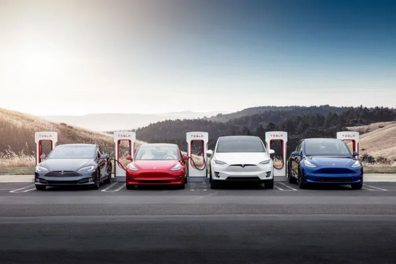 tesla auta