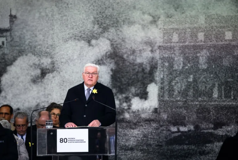 Frank Walter Steinmeier u Varsavi