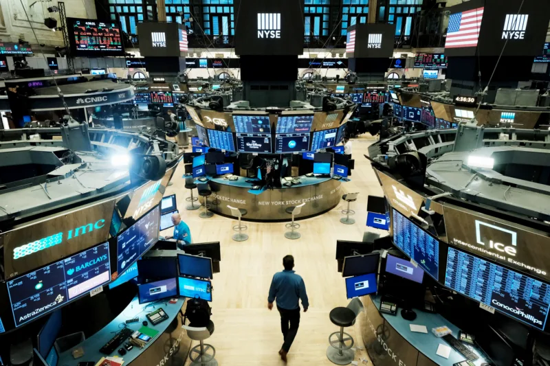 Image: NYSE Closes Trading Floor, Moves To Fully Electronic Trading Amid Coronavirus Pandemic