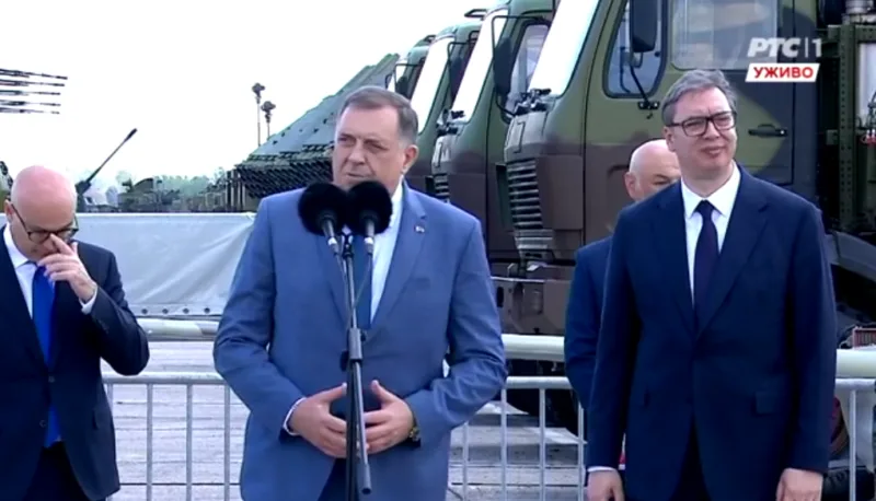 dodik vojska srbije