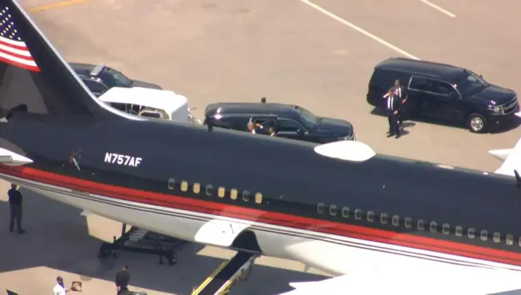 trump avion