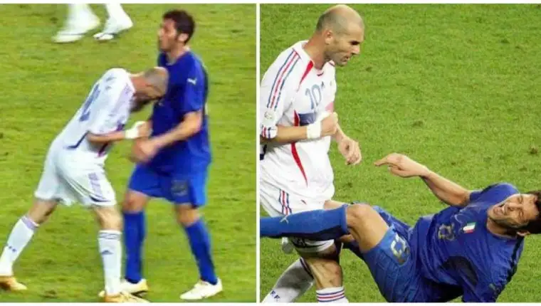 zidane materazzi