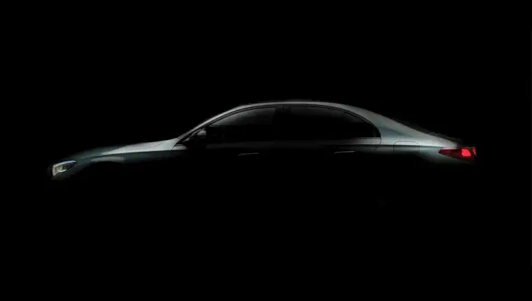 mercedes e klasa silueta