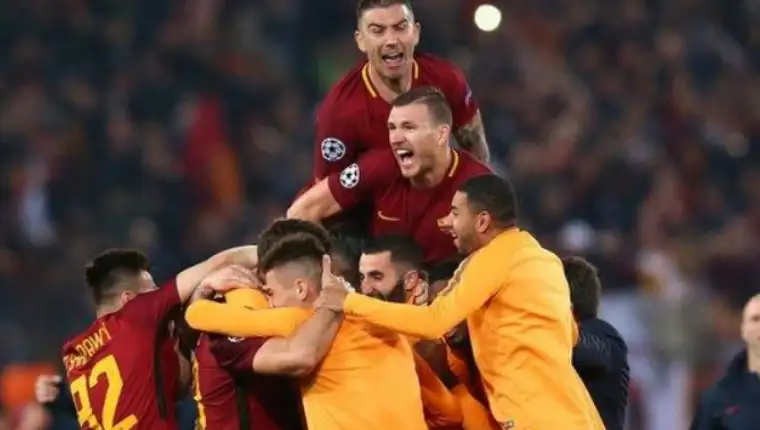 dzeko roma barca 4