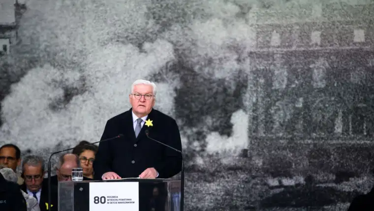 Frank Walter Steinmeier u Varsavi