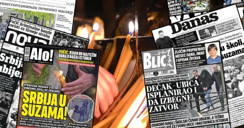 naslovnice srbijanskih medija