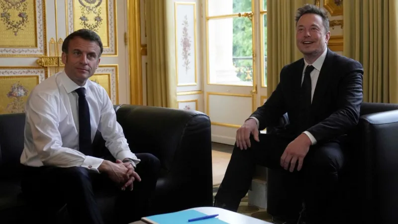 musk macron