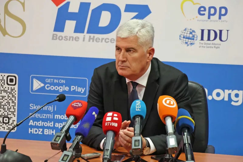 Press nakon konstituirajuće sjednica Predsjedništva HDZ-a BiH