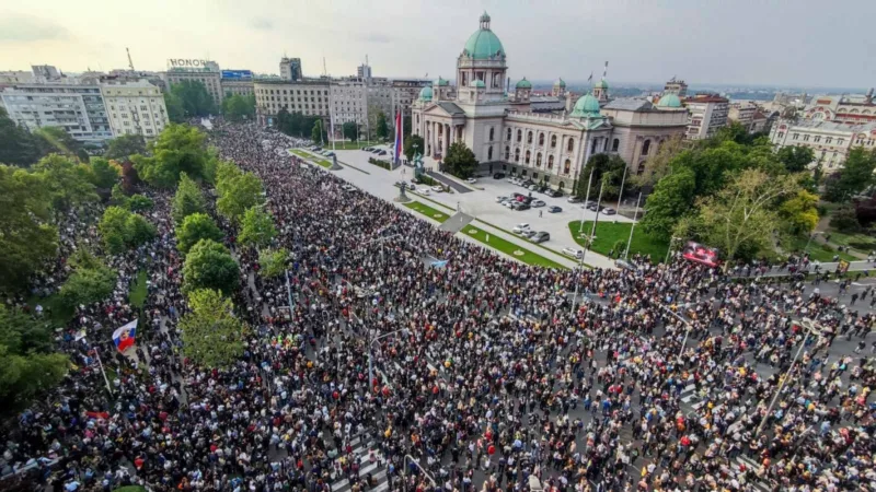 Protest Najbolje fotke za ujutru