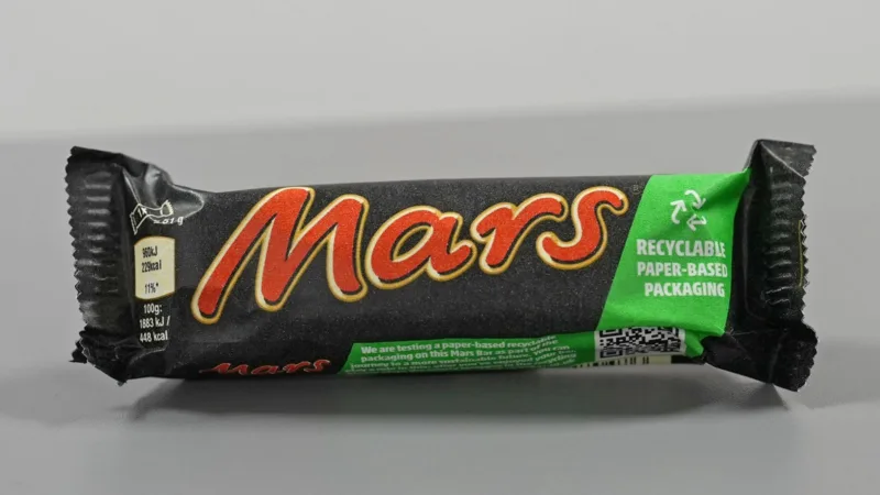 mars cokolada omot