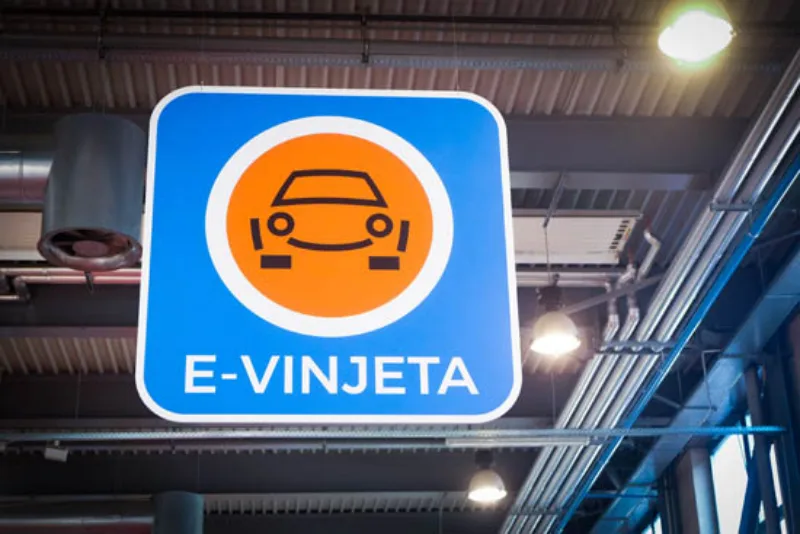 Celje, sejmisce.Elektronska vinjeta.Foto: STA