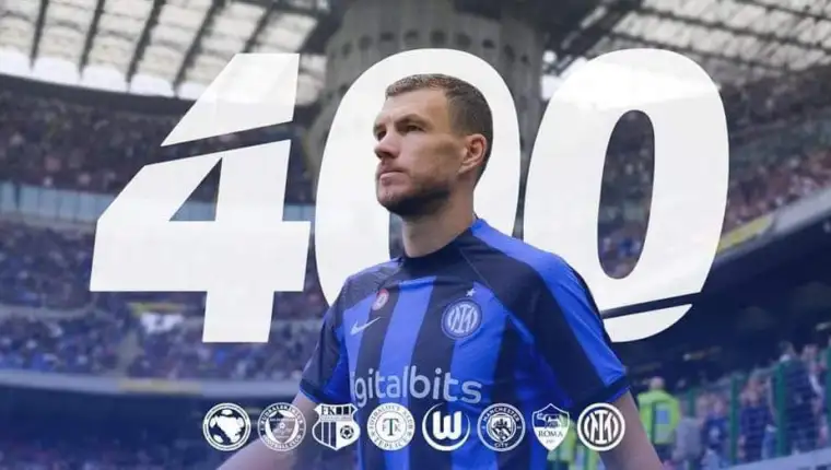 edin dzeko 400