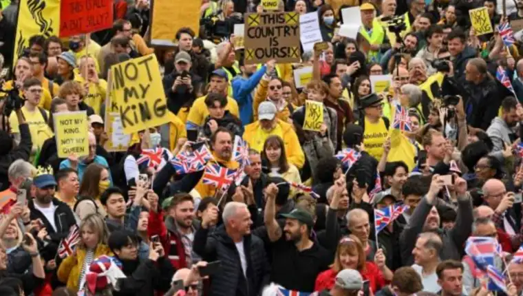 london protest