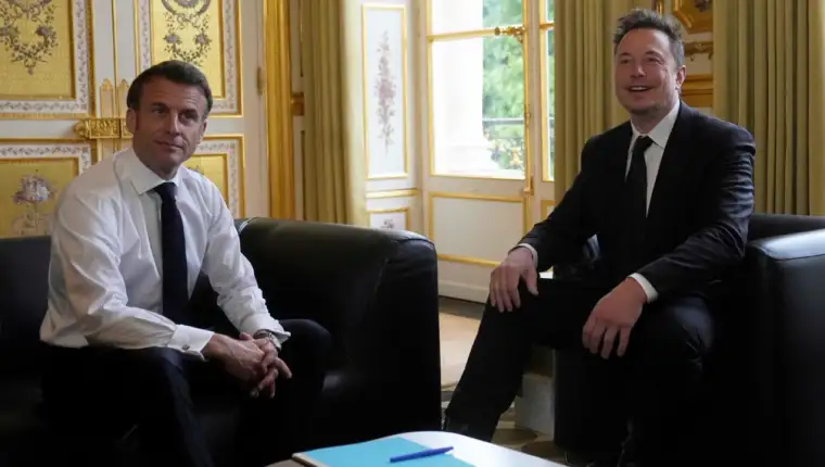 musk macron