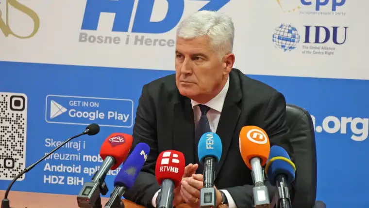 Press nakon konstituirajuće sjednica Predsjedništva HDZ-a BiH