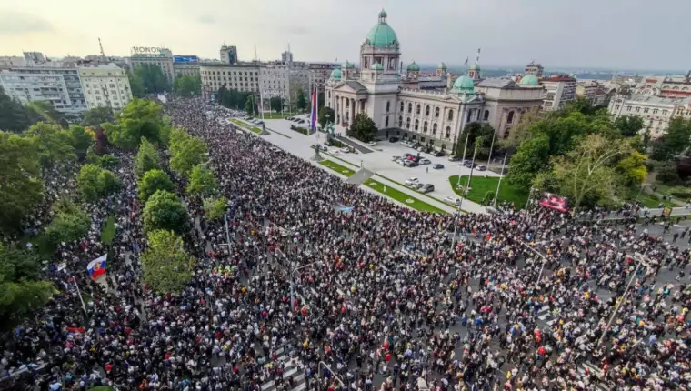 Protest Najbolje fotke za ujutru