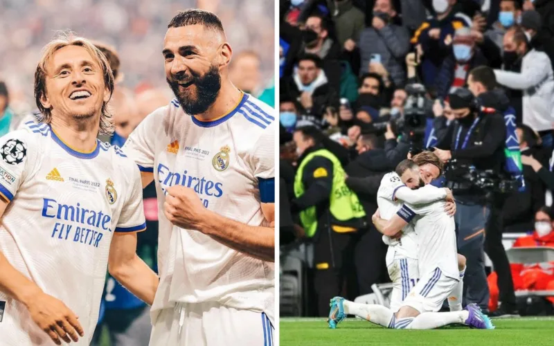 Luka Modrić i Benzema