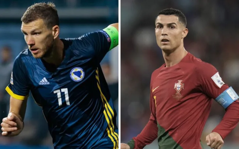 Džeko i Ronaldo